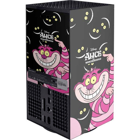 Disney Alice in Wonderland Cheshire Cat XBox Series X Digital Edition Console Skin